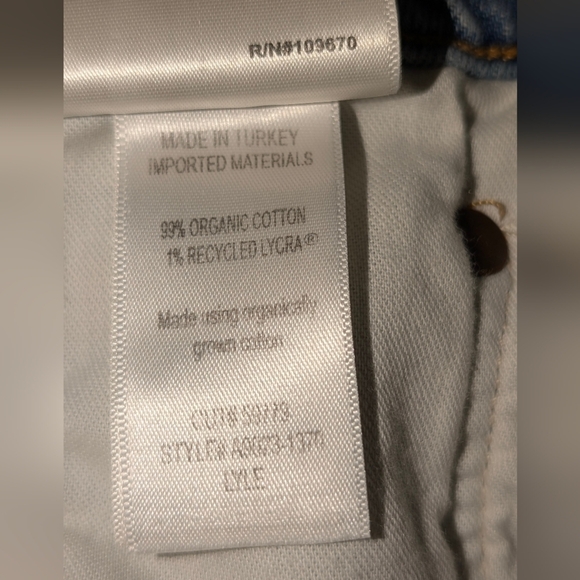 Agolde Los Angeles Light Blue Jeans Sz 28 - Picture 8 of 16